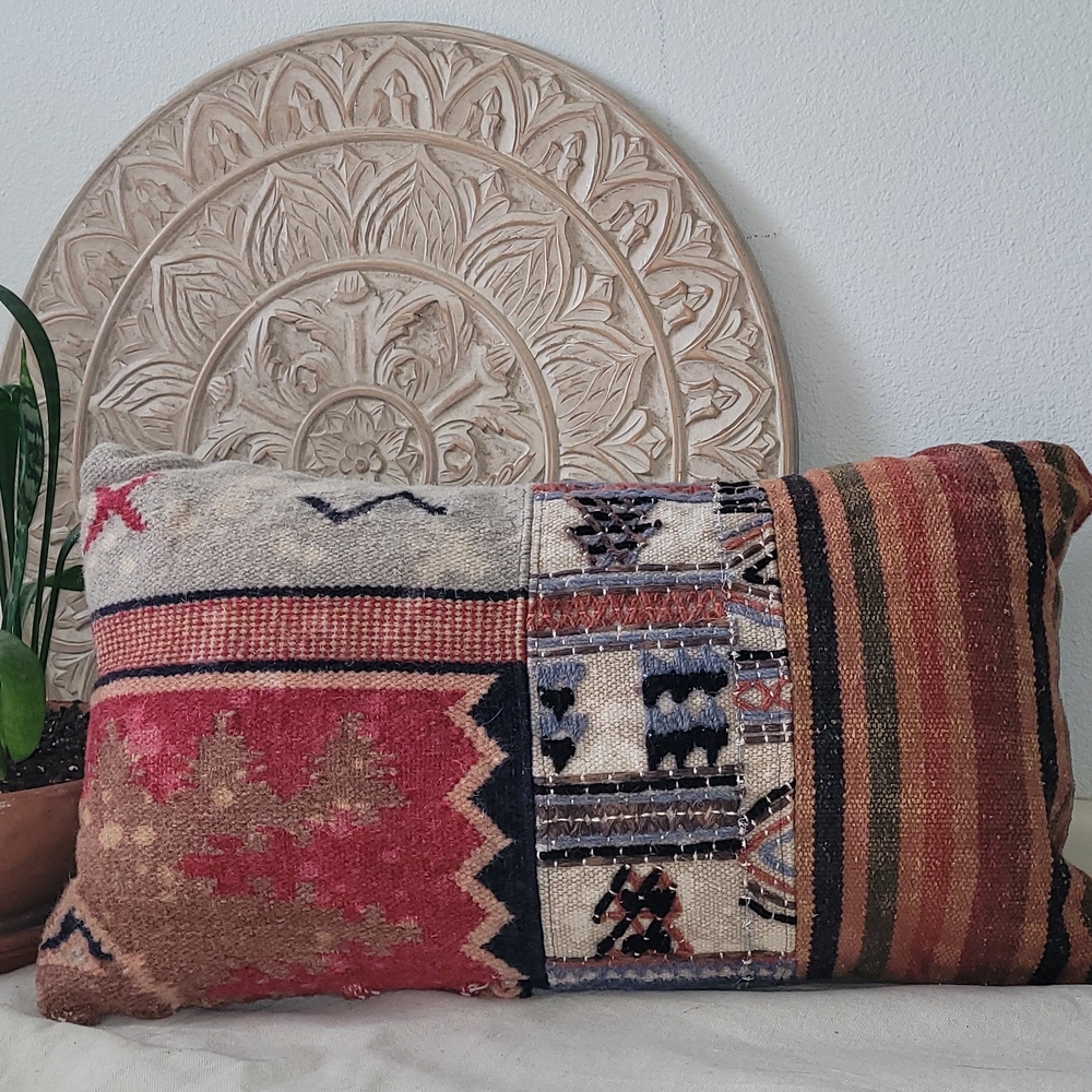 Bohemian Multicolor Decorative Pillow